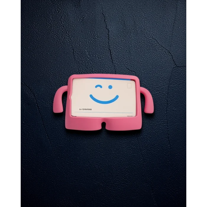 iPad Pro 11 (2021) Kılıf - Karakter Tablet Silikon - Pembe