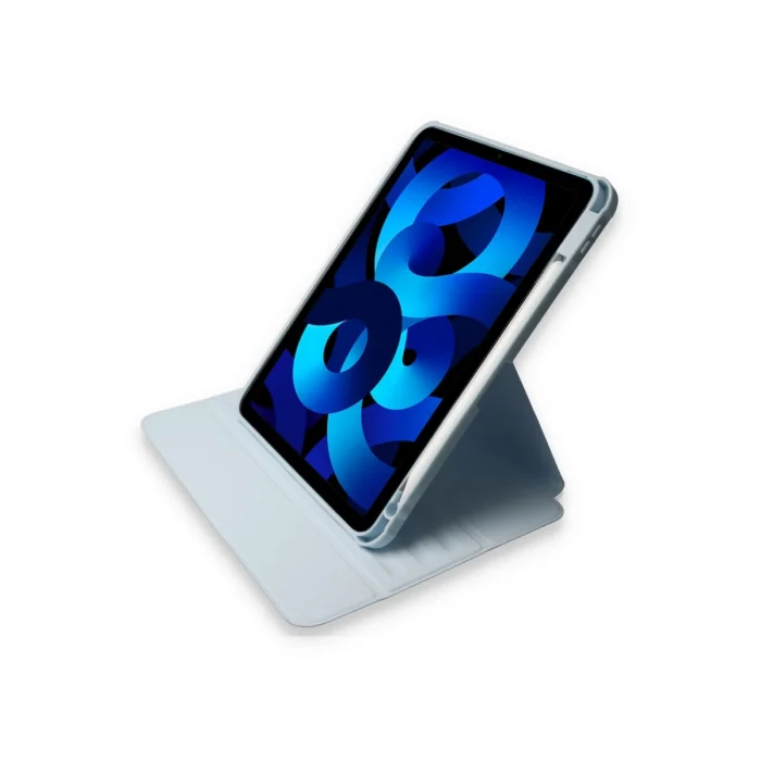 İpad Pro 11 (2021) Kılıf Ling 360 Kalemlikli Tablet Kılıf - Mavi