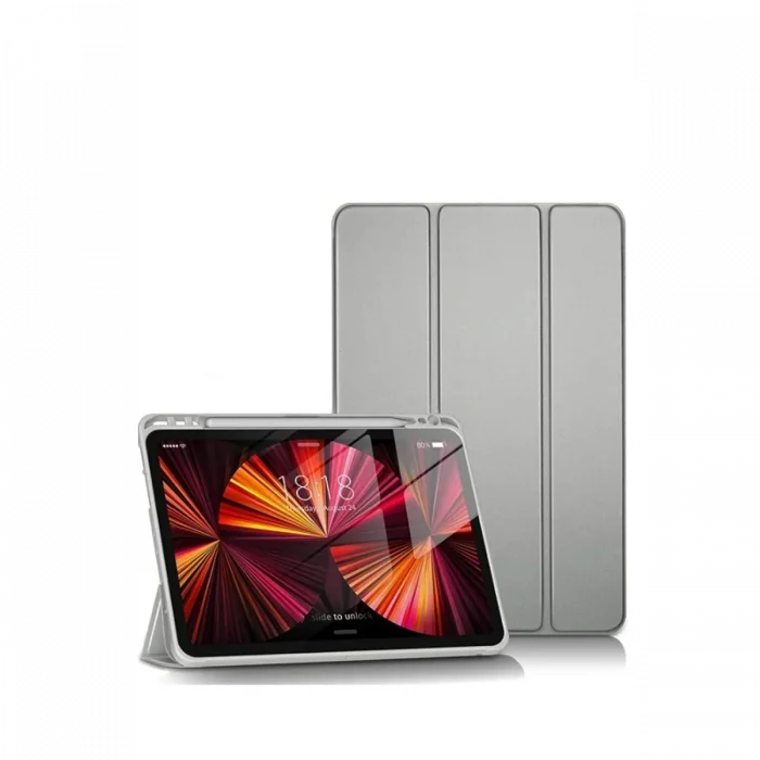 Apple iPad Pro 11 (2024) Kılıf Tablet Smart Kılıf - Gri