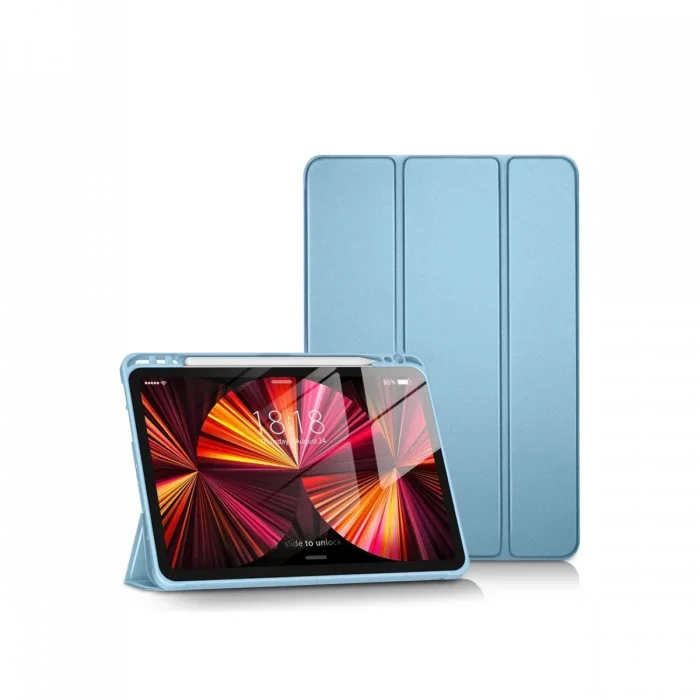 Apple iPad Pro 11 (2024) Kılıf Tablet Smart Kılıf - Mavi