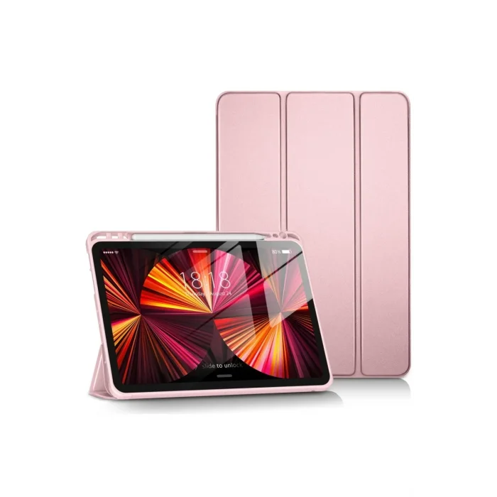 Apple iPad Pro 11 (2024) Kılıf Tablet Smart Kılıf - Pembe