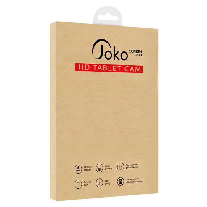 Joko Apple iPad Pro 13 (2024) 2in1 HD Tablet Cam Ekran Koruyucu - Şeffaf