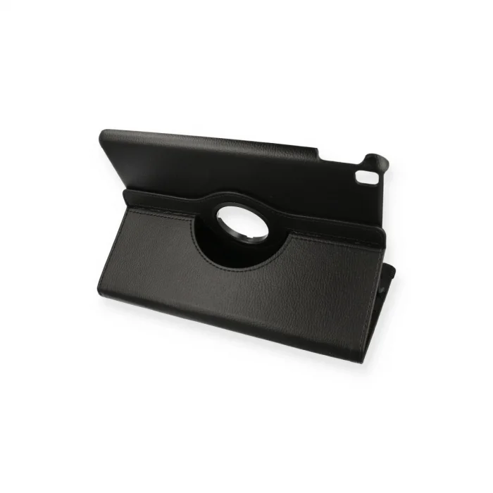 İpad Pro 13 (2024) Kılıf 360 Tablet Deri Kılıf - Siyah