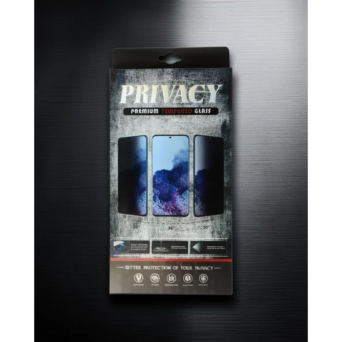 iPhone 11 Pro Max 34d Hayalet Izgaralı Cam - Siyah