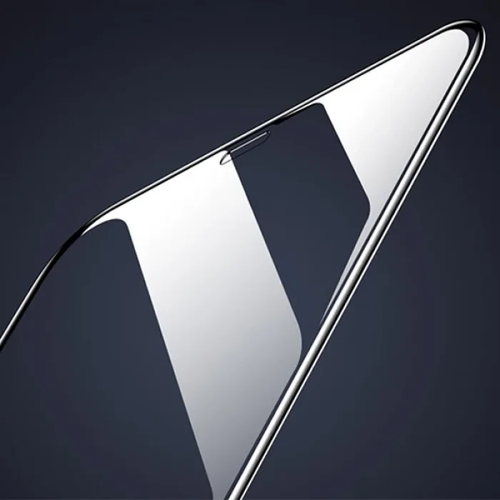 iPhone 12 mini 5.4 3D Full High Aluminum Tempered Cam Ekran Koruyucu-(5775)