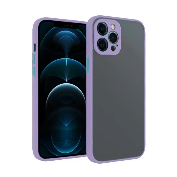 iPhone 12 Pro 6.1inç Kamera Korumalı Premium Silikon Kılıf-(5775)