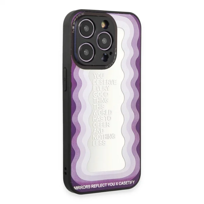 İphone 12 Pro Kılıf Mirror Desenli Kapak - Mirror - 5