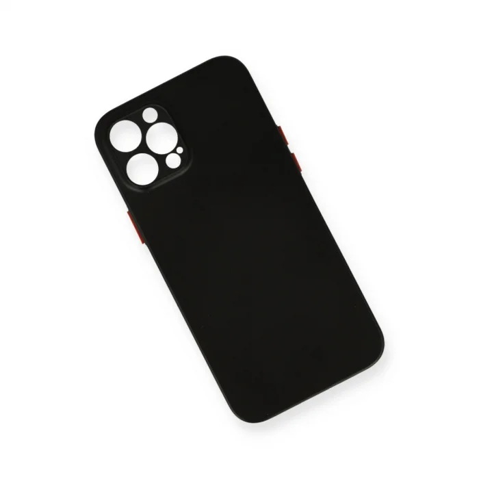 İphone 12 Pro Max Kılıf Pp Ultra İnce Kapak - Siyah