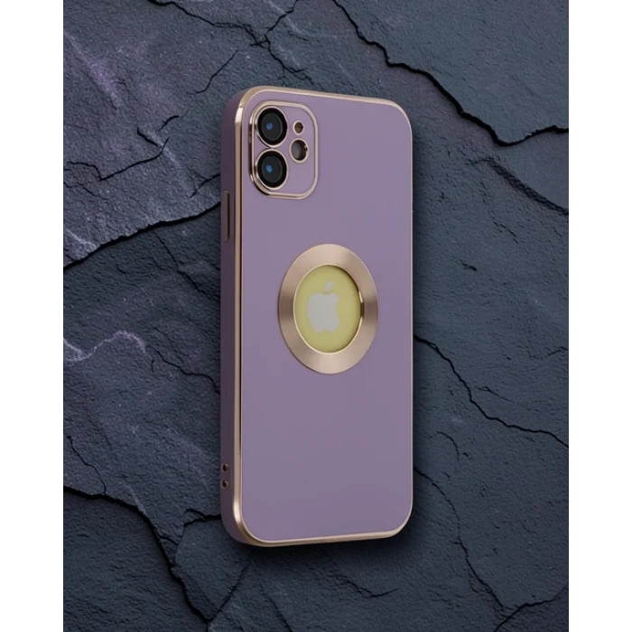 iPhone 12 - Store Silikon Kılıf - Mor