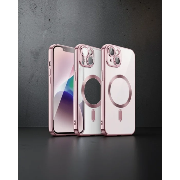iPhone 13 Kılıf Kross Magneticsafe Kapak - Rose