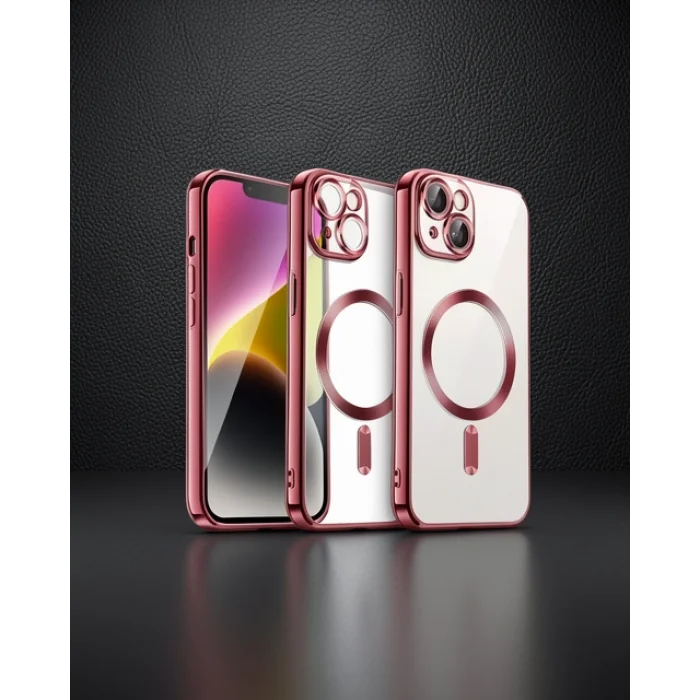 iPhone 13 Kılıf Kross Magneticsafe - Kırmızı