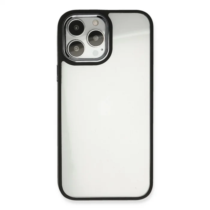 İphone 13 Pro Kılıf Dora Kapak - Siyah