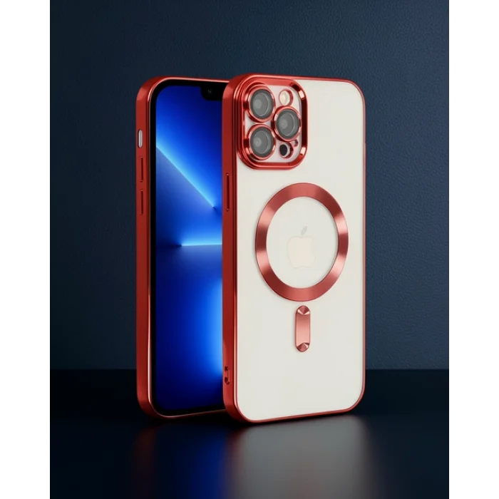 iPhone 13 Pro Kılıf Kross Magneticsafe - Kırmızı