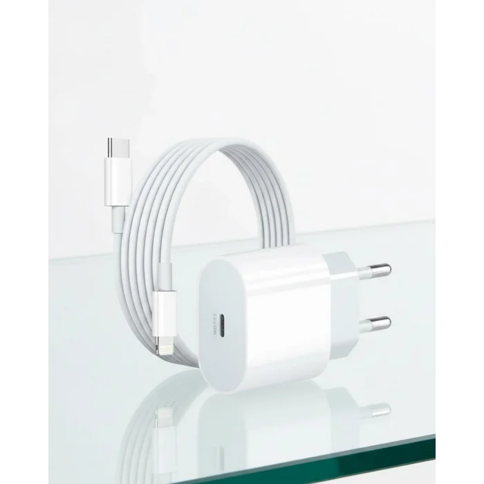 iPhone 14 13 12 11 Pro Pro Max 20W PD Lightning Hızlı Şarj Cihazı