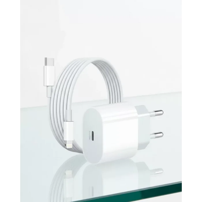 iPhone 14 13 12 11 Pro Pro Max 20W PD Lightning Hızlı Şarj Cihazı