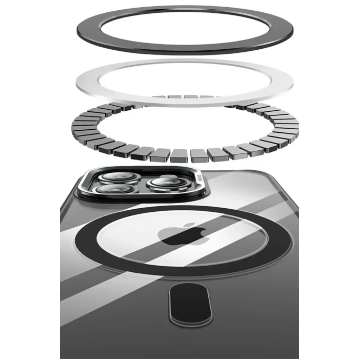 Joko Apple iPhone 14 Pro Uyumlu Drop Magsafe Kapak - Derin Mor