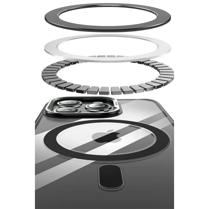 Joko Apple iPhone 14 Pro Uyumlu Drop Magsafe Kapak - Titan Gri