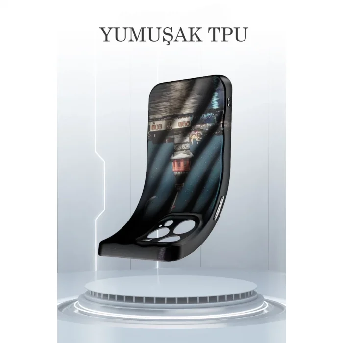 İphone 14 Pro Kılıf Crew Desenli Kapak - Kapadokya