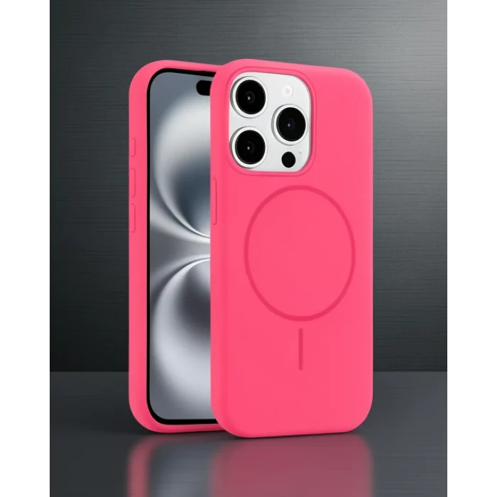 iPhone 15 Pro Max - Joko Jully Magsafe Kılıf - Pembe