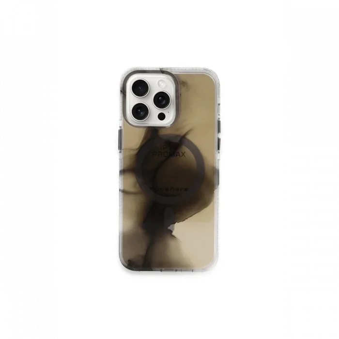 Joko Apple iPhone 15 Pro Max Uyumlu Phantom Magsafe Kapak - Siyah