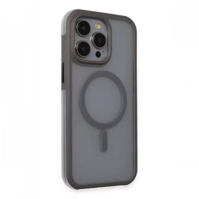 Joko Apple iPhone 15 Pro Max Uyumlu Toras Airbag Magsafe Kapak - Titan Gri