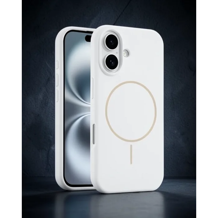 iPhone 16 - Joko Jully Magsafe Kapak - Beyaz