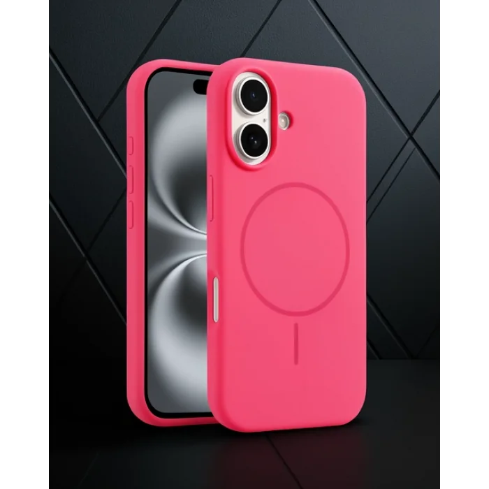 iPhone 16 - Joko Jully Magsafe Kapak - Pembe