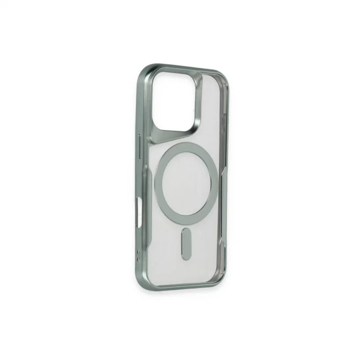 İphone 16 Kılıf Boyi Magsafe Silikon Kapak - Derin Mor