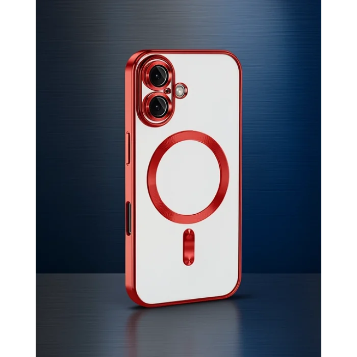 iPhone 16 - Kross Magneticsafe Kılıf - Kırmızı