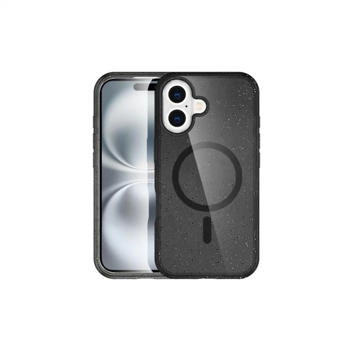 İphone 16 Plus Kılıf  Magsafe Kapak - Siyah