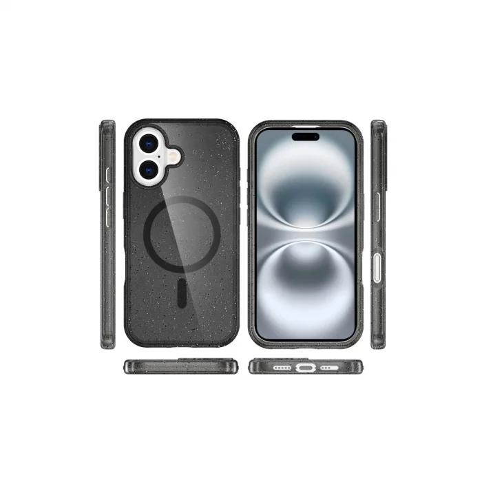 İphone 16 Plus Kılıf  Magsafe Kapak - Siyah