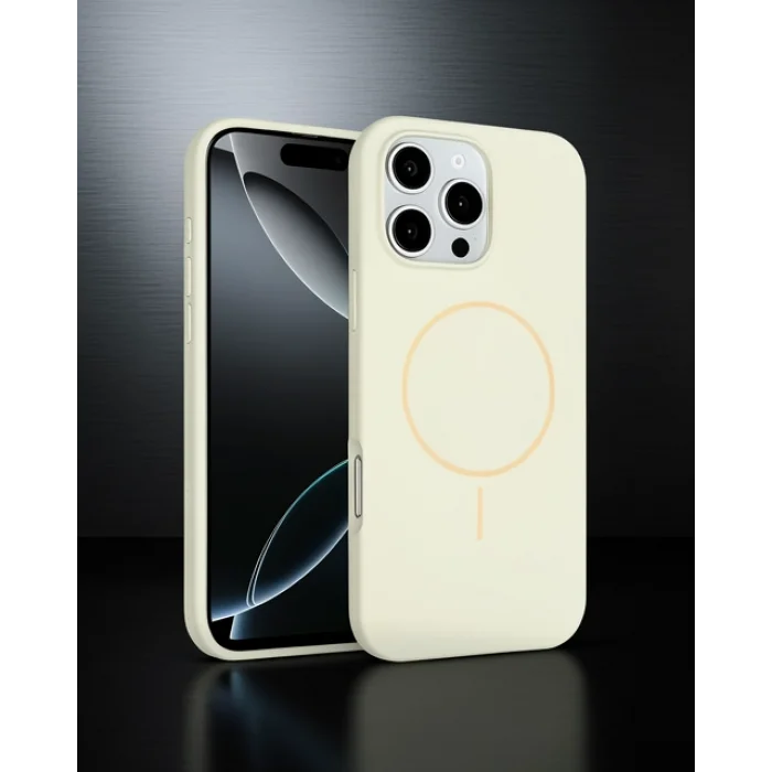 iPhone 16 Pro - Joko Jully Magsafe Kılıf - Bej