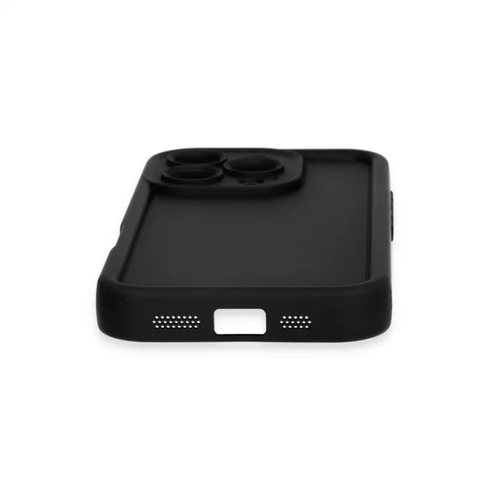 İphone 16 Pro Kılıf Viera Silikon - Siyah