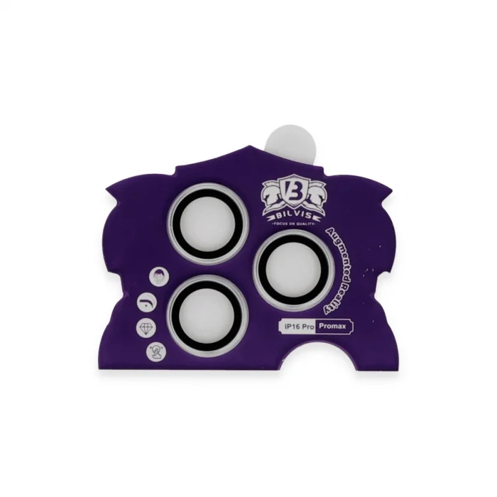 İphone 16 Pro Max Bilvis Titan Kamera Lens - Gümüş