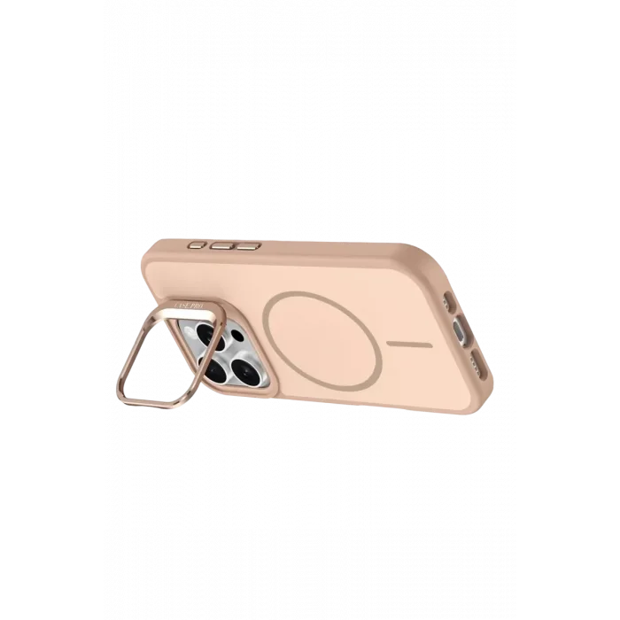 Joko Apple iPhone 16 Pro Max Uyumlu Flexa Magsafe Kapak - Gold