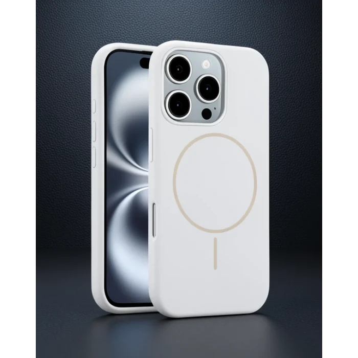 iPhone 16 Pro Max - Joko Jully Magsafe Kılıf - Beyaz
