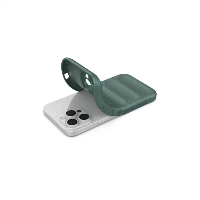 İphone 16 Pro Max Kılıf Optimum Silikon - Koyu Yeşil