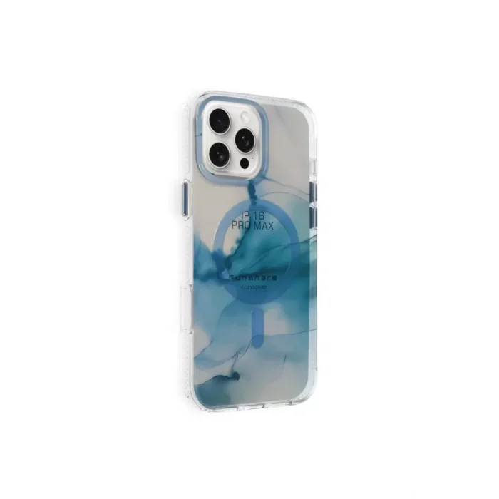 Joko Apple iPhone 16 Pro Max Uyumlu Phantom Magsafe Kapak - Mavi