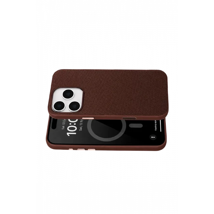 Joko Apple iPhone 16 Pro Max Uyumlu Vero Magsafe Kapak - Kahverengi