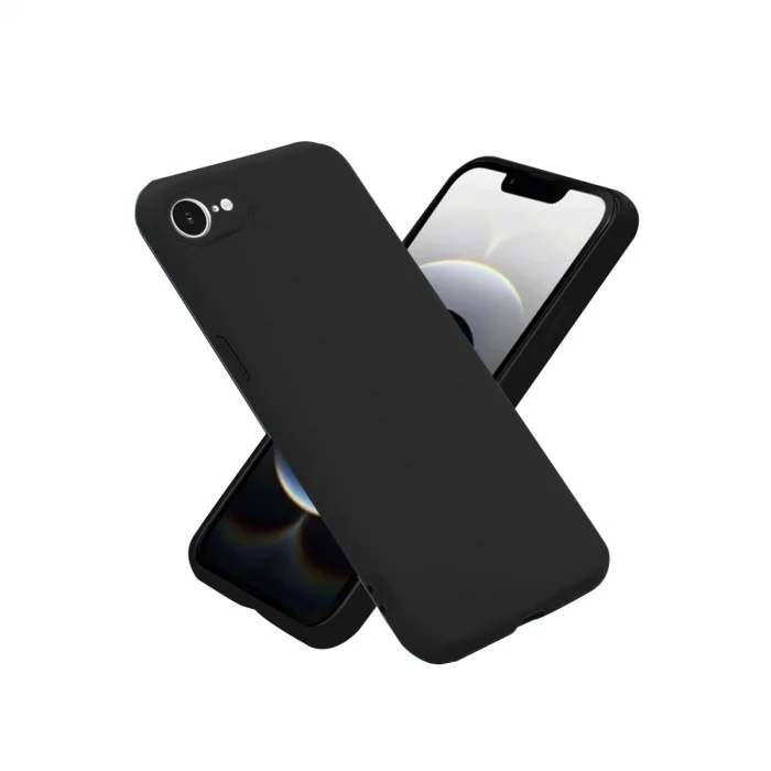 İphone 16e Kılıf First Silikon - Siyah