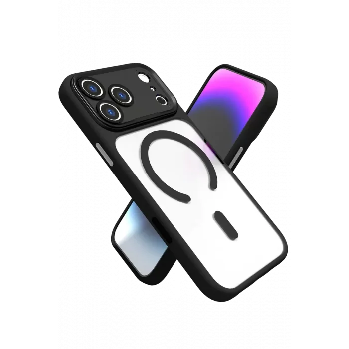 Joko Apple iPhone 17 Pro Uyumlu Hazar Magsafe Kapak - Siyah