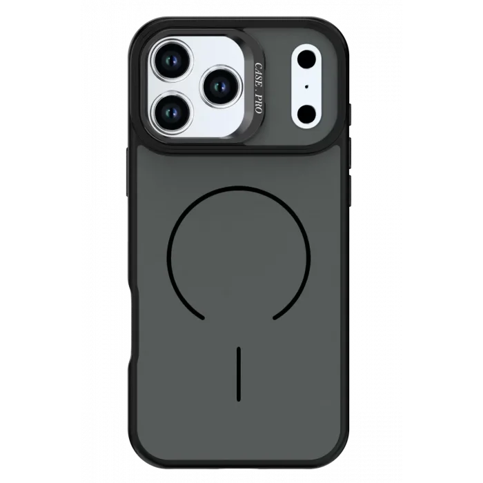 Joko Apple iPhone 17 Pro Max Uyumlu Flexa Magsafe Kapak - Siyah