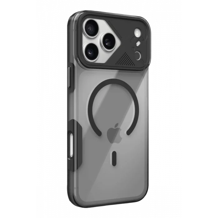 Joko Apple iPhone 17 Pro Max Uyumlu Zinko Magsafe Kapak - Siyah