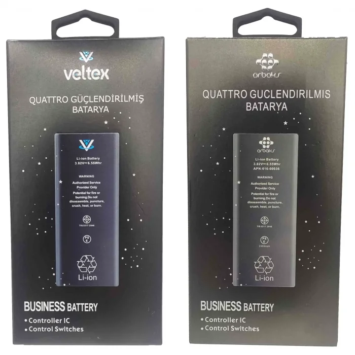 iphone 5Se Batarya Güçlendirilmiş Amper Arbaks Veltex