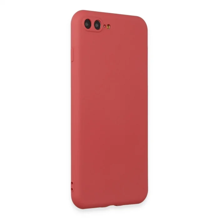 İphone 7 Plus Kılıf First Silikon - Kiremit