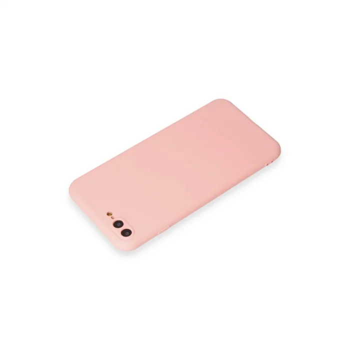 İphone 7 Plus Kılıf First Silikon - Pudra