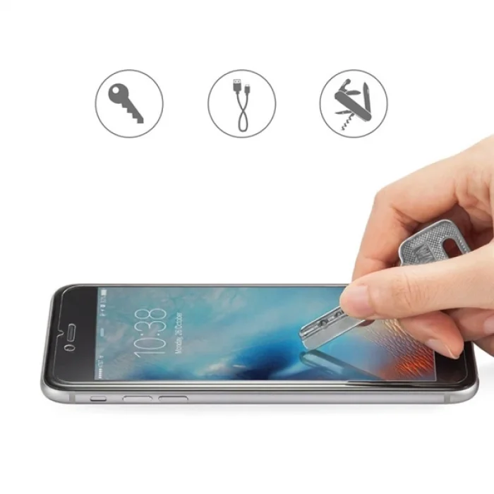 iPhone SE3-SE2 İPhone 8-7 Tempered Kırılmaz Cam Ekran Koruyucu-(5775)