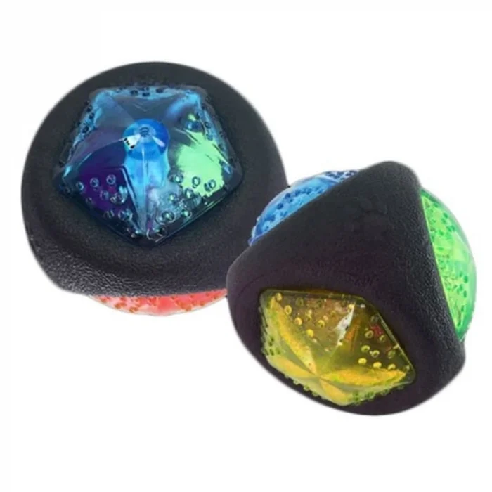 Işıklı Köpek Isırma Topu - Sesli Oyuncak