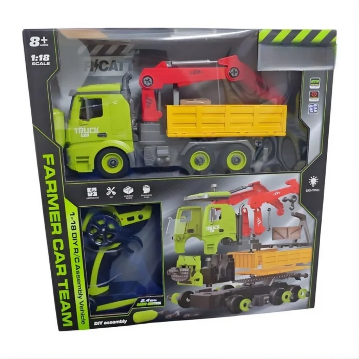 Işıklı Uzaktan Kumandalı Sök Tak Çöp Kamyonu