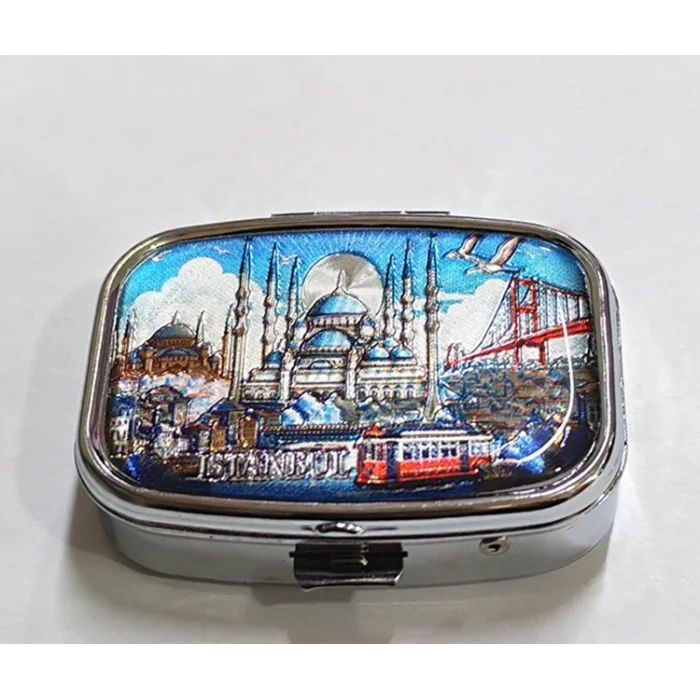 İstanbul Temalı İlaç Kutusu - Model 3